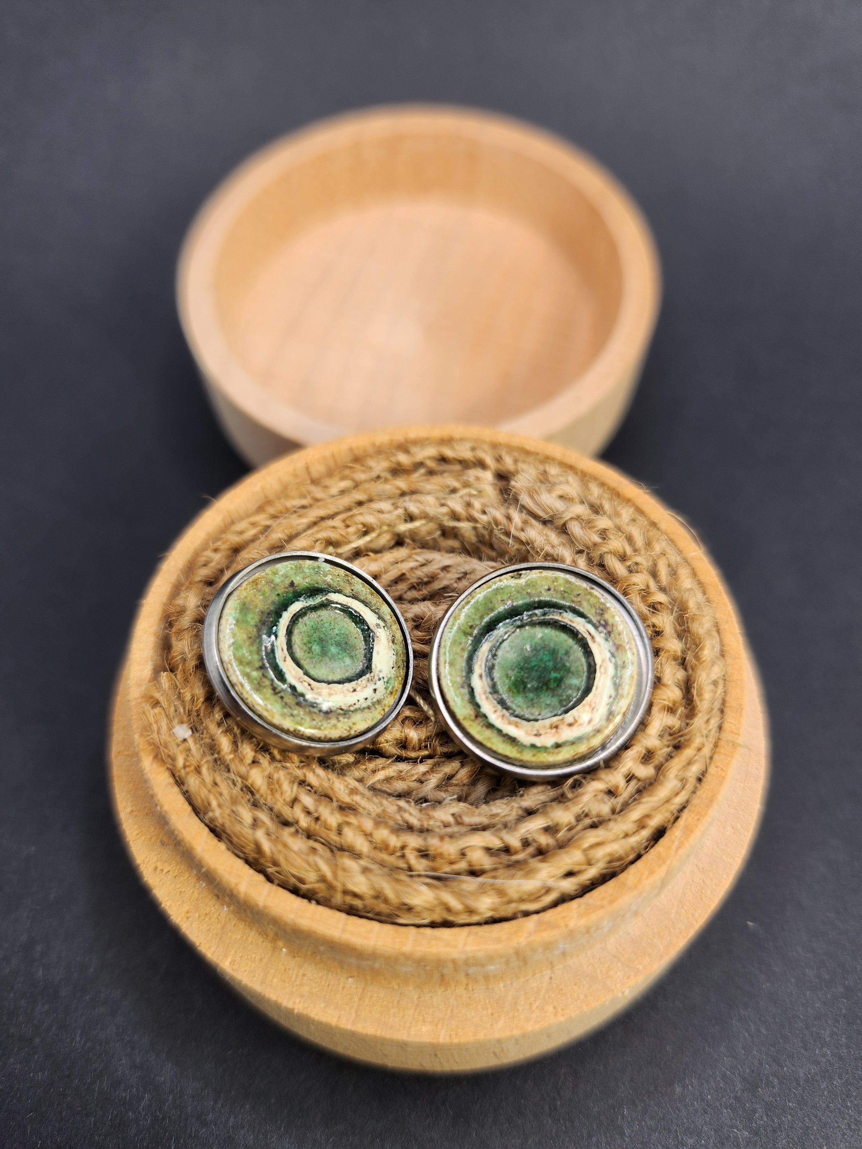 Ceramic earrings